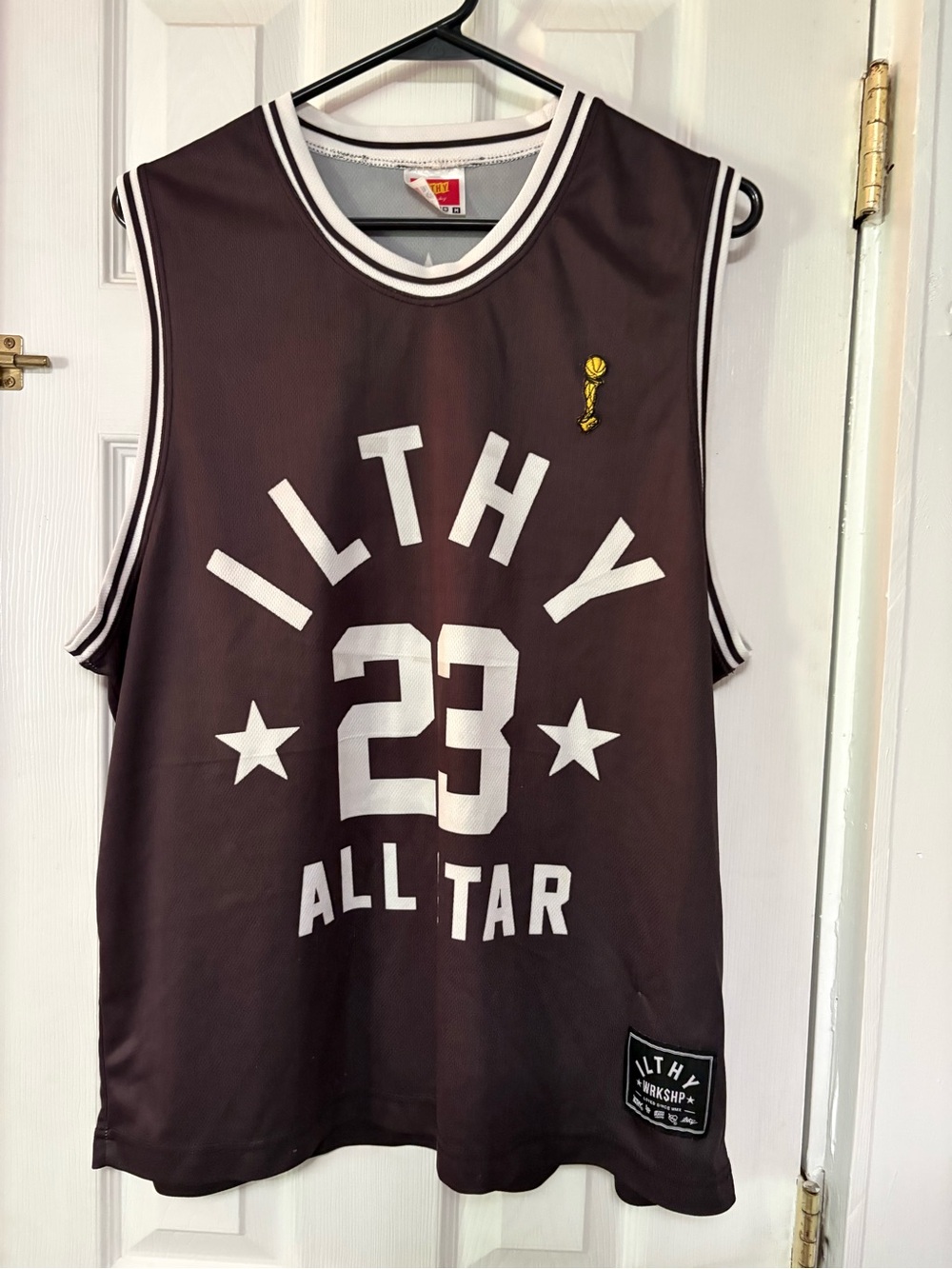 ILTHY All Star 23 Basketball Jersey - Black & White